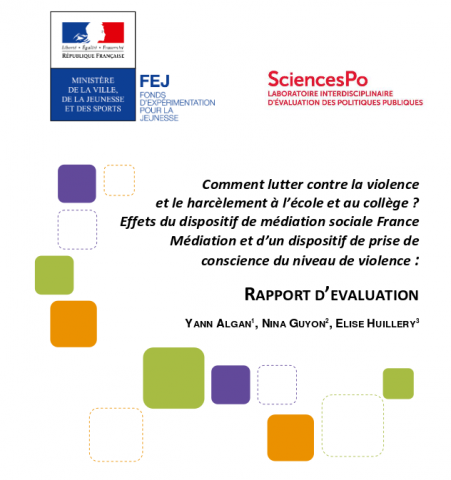 Rapport d'évaluation de l'expérimentation "Médiation sociale en milieu scolaire"